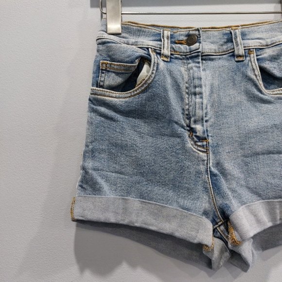 Aritzia Wilfred Free Jovovich Denim Shorts Size 4 - Picture 2 of 7